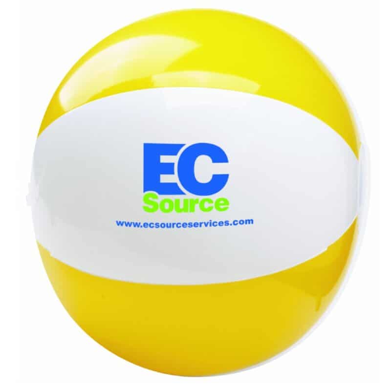 12" Two-Tone Beach Ball - 6