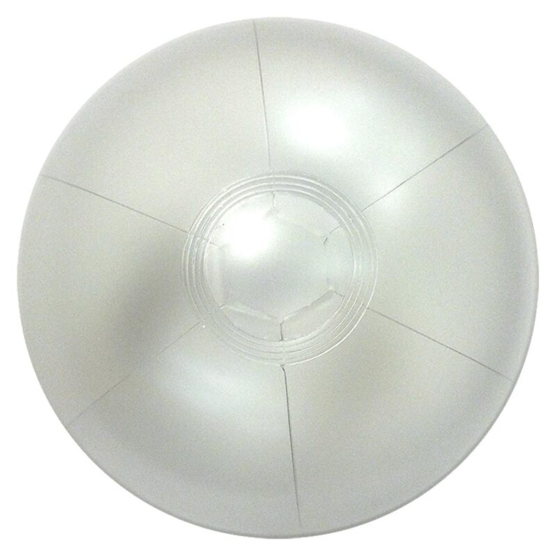 16" Inflatable Opaque Beach Ball - 4