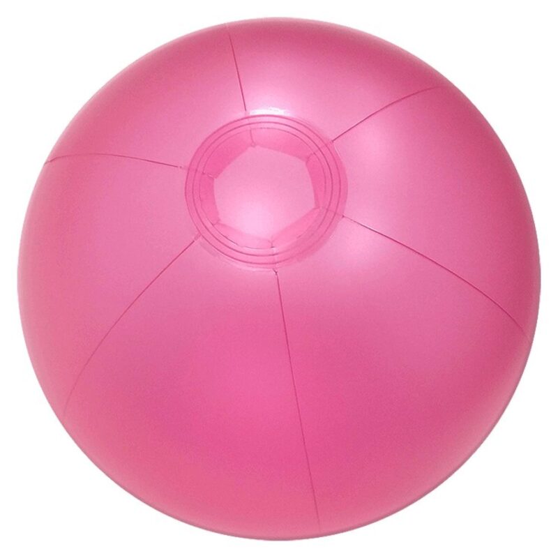 16" Inflatable Opaque Beach Ball - 5