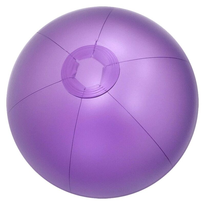 16" Inflatable Opaque Beach Ball - 6