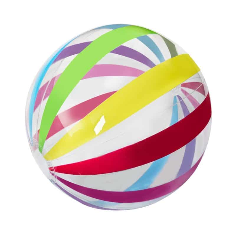 16" Multi-Color Stripe Beach Ball - 2