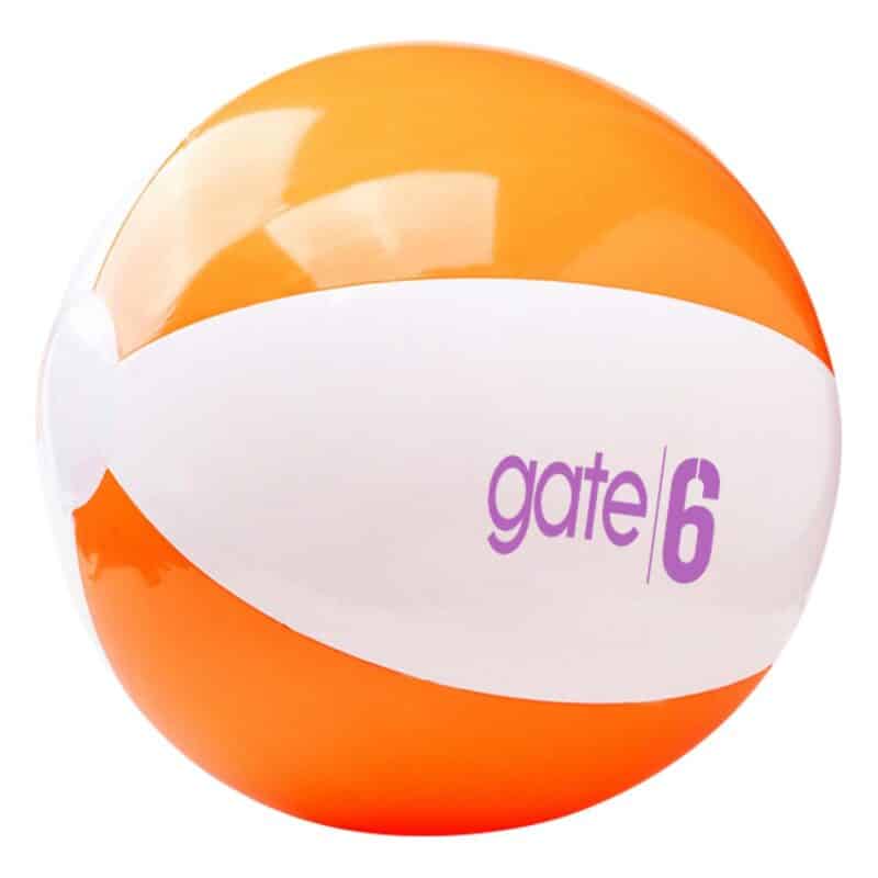 16" Two-Tone Beach Ball Inflate - 2