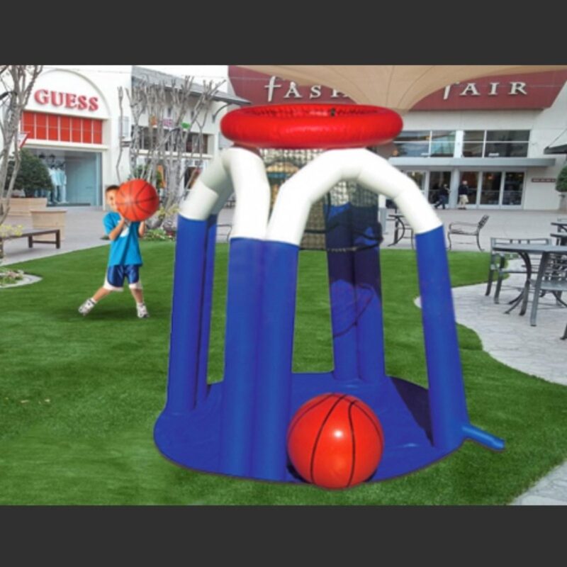 Inflatable Basketball Toss - 1