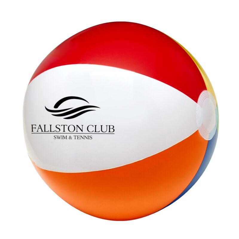 12" Six Color Beach Ball - 2