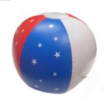 24" Beach Ball w/Multi-Colored or Patriotic Panels