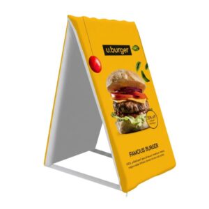 Aire Frame™ Inflatable A-Frame with Custom Advertising Sleeve- 19"W