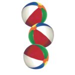 Mini Beach Ball w/Multi-Colored Panels - 1